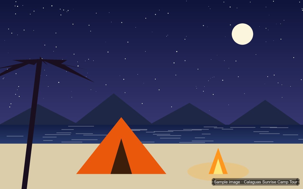 Calaguas Sunrise Camp Tour